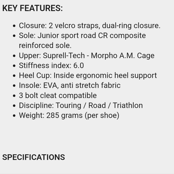 Diadora Road Cycling Shoes - Picture 9 of 9